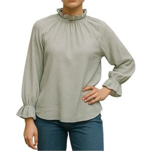 Oak + Fort Long Sleeve Blouse